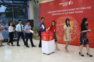 Cùng Maritime Bank hành động vì đồng bào miền Trung