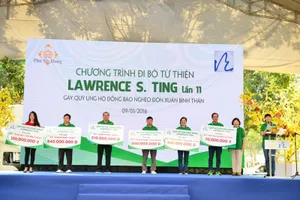 Hơn 3 tỉ đồng giúp người nghèo đón tết