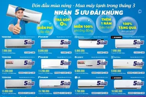 Cùng Điện máy Xanh “giải nhiệt” trong mùa nắng nóng ​