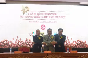 Ký kết hỗ trợ phát triển cà phê