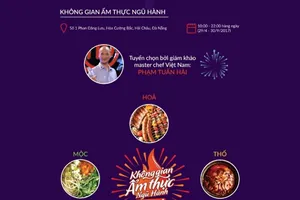 Đà Nẵng: Sắp mở cửa không gian ẩm thực Ngũ hành ​