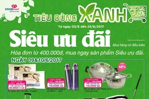  Co.opmart cả nước giảm giá mạnh 3 ngày cuối tuần
