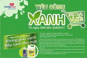 Đi Co.opmart mua sữa xanh, mỹ phẩm xanh giảm giá ​