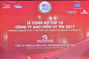 Prudential dẫn đầu top 10 công ty BHNT uy tín