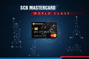  Thẻ tín dụng cao cấp SCB MasterCard World Class