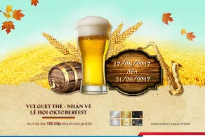 Trải nghiệm lễ hội bia Đức với Thẻ tín dụng quốc tế SCB