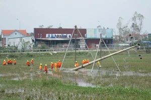 Ngày 19-9 sẽ cấp điện ổn định cho Quảng Bình, Hà Tĩnh