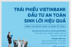VietinBank phát hành trái phiếu với lãi suất hấp dẫn