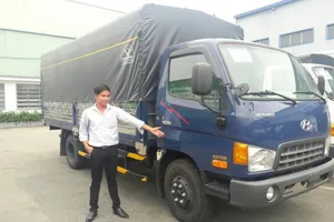 Tặng 100% phí trước bạ khi mua xe Hyundai HD99 