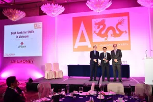 VPBank đạt 20 giải thưởng, danh hiệu uy tín năm 2017 