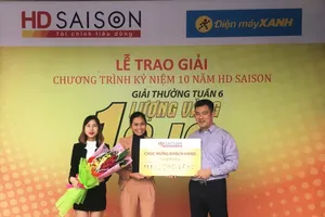 HD SAISON: Còn một tuần để trúng 10 lượng vàng
