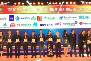 SASCO đạt TOP 50 nhà tuyển dụng hấp dẫn 2017