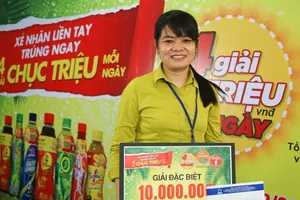 Dùng sản phẩm Tân Hiệp Phát, hàng ngàn khách trúng thưởng