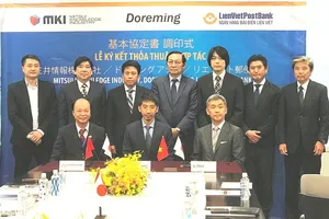 LienVietPostBank ký hợp tác với nhiều đối tác Nhật Bản
