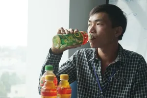 Uống Trà Xanh Không Độ, trúng thưởng chục triệu