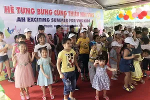 Vui hè tưng bừng cùng thiếu nhi VWS