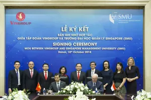 Vingroup và SMU hợp tác nâng cao năng lực quản trị