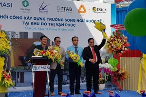 Khởi công xây dựng Trường song ngữ Quốc tế Vạn Phúc
