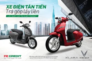 FE CREDIT giảm lãi “sốc” ủng hộ siêu phẩm xe điện Vinfast Klar