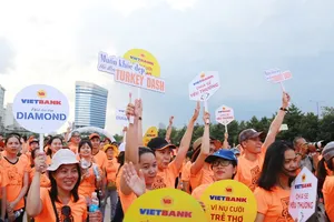 Vietbank lần thứ tư tham gia chương trình đi bộ Turkey Dash ​