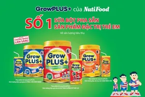 GrowPLUS+: Hai lần được chứng nhận đứng đầu ngành sữa đặc trị