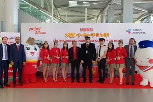 VietJet khai trương đường bay TP.HCM đến Osaka