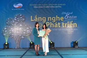 Viettel trao giải 'Lắng nghe để phát triển' năm 2018