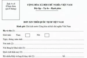 Thông báo của Sở Tư pháp TP.HCM 