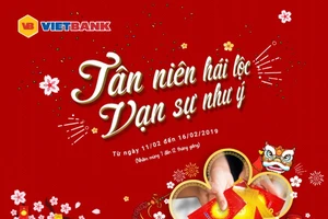 Vietbank: Chương trình Tân niên hái lộc Vạn sự như ý