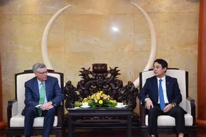 Vietcombank làm việc với lãnh đạo cấp cao Tổ chức thẻ Visa 