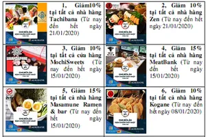 Thưởng thức ẩm thực Nhật Bản cùng thẻ Agribank JCB