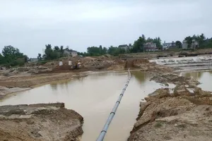 XINXING: Thành công dự án lắp đặt ống gang cầu chìm qua sông