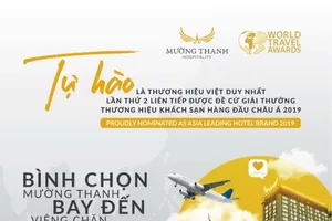 Mường Thanh: 'Thương hiệu khách sạn hàng đầu châu Á 2019'