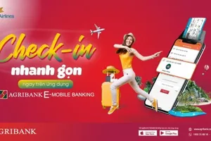 Check-in trực tuyến dễ dàng với Agribank E-Mobile Banking 