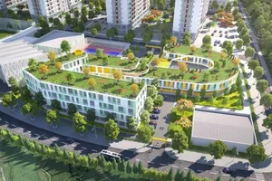 Điểm nhấn thiết kế cảnh quan của Him Lam Green Park