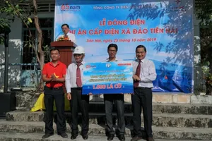 Người dân quần đảo Hải Tặc đã có điện lưới quốc gia 