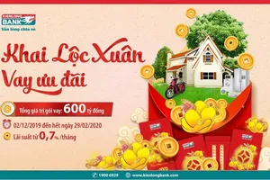 Kienlongbank: Gói tín dụng 600 tỉ đồng ưu đãi lãi suất