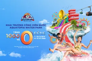 Công viên nước ở Phú Quốc tung vé miễn phí dịp Tết