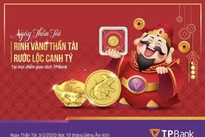 Vàng kim tý TPBank đắt khách trong ngày vàng Thần tài ​