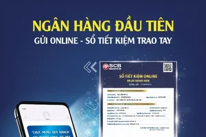 SCB gửi tiết kiệm online lãi suất lên đến 8,76%/năm
