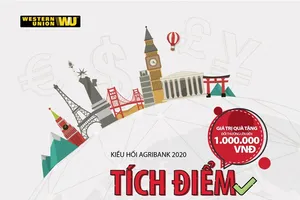 ‘Kiều hối Agribank, Tích điểm - Nhận quà’