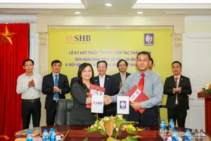 SHB và Hiệp hội doanh nghiệp nhỏ và vừa ký thỏa thuận 