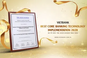 Vietbank nhận giải thưởng ngân hàng lõi tốt nhất 2020