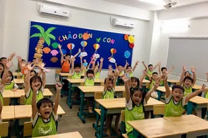 Trường tiểu học Tre Việt sẵn sàng chào năm học mới