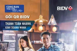 Nhiều ưu đãi khi đăng ký gói QR BIDV