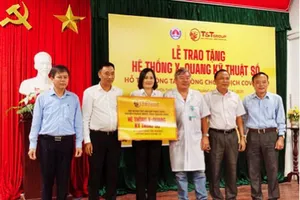 T&T hỗ trợ Thăng Bình - Quảng Nam thiết bị y tế chống COVID-19