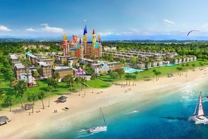 Shophouse biển Wonderland thu hút đầu tư vào Hồ Tràm 