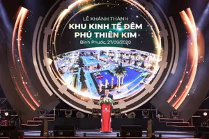 Khánh thành khu kinh tế đêm Phú Thiên Kim, Bình Phước 