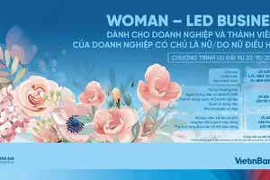 VietinBank ưu đãi đặc biệt dành tặng doanh nhân nữ