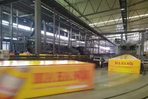 Bia Hà Nội đạt Thương hiệu Quốc gia lần thứ 5